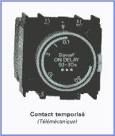 Contacts temporisés